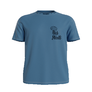 Rich Minds Mens' Blue T-Shirt